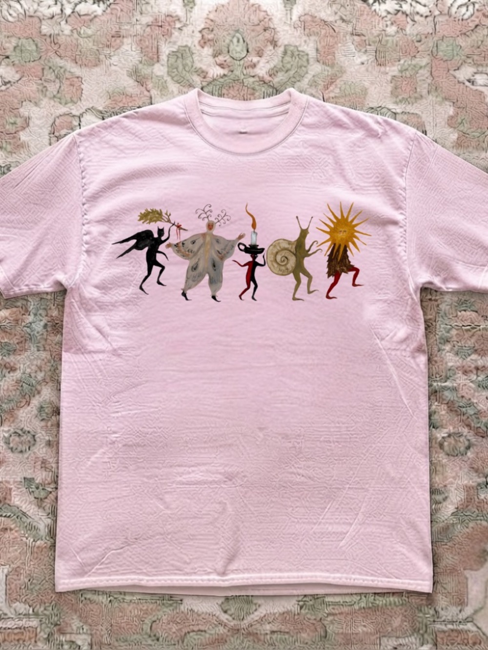 Project Hail Mary Rocky Space Quotes Amaze Vintage Pink T-Shirt